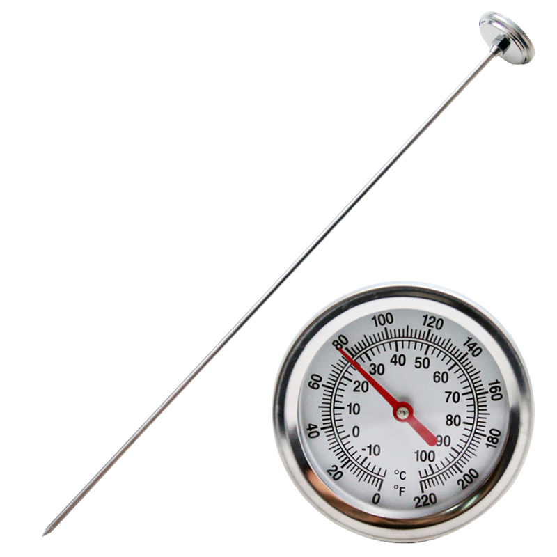 双金属表盘不锈钢长探头堆肥土壤温度计 - buy soil thermometer