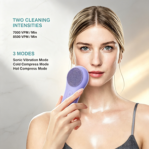 Appareil de beauté à lumière rouge pour le <span class=keywords><strong>visage</strong></span>, masseur, nettoyeur et outil de soin du <span class=keywords><strong>visage</strong></span> à domicile - Product Image 6