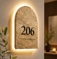 Letrero Publicitario LED 2D Personalizado para Exteriores, Caja de Luz Iluminada con Letras Huecas para Publicidad de Logotipos