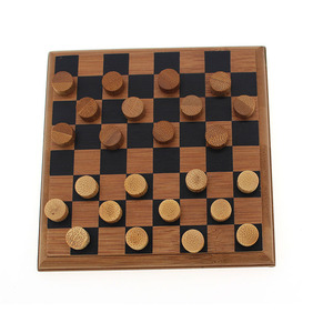 Trung Quốc Nhà Máy Trực Tiếp Bán Tre Nhỏ <span class=keywords><strong>Checkers</strong></span> Chess Set Board Trò Chơi Bán Buôn - Product Image 2