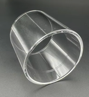 Tubo de Cuarzo de Alta Pureza (99.999%), Visera Protectora Antirrayaduras con Forma de U y Resistencia a Altas Temperaturas