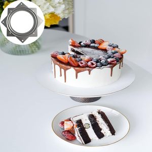 חדש כבד החובה מסתובב צלחת סגסוגת פלדה כיכר מגש סובב מנגנון פטיפון חומרה 360 תואר סיבוב מגש סובב נושאות - Product Image 2