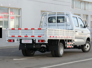 Camioneta de Carga Mini DFSK D72 Plus LV0 1.6L de Gasolina, Doble Cabina, 5 Asientos, Plataforma Plana, Camión Comercial de Carga Pesada - Product Image 4