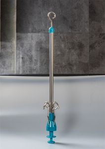 Colgador de botella de soporte de goteo de riel IV montado en el techo del hospital Soporte de infusión médica Soporte de poste IV - Product Image 6