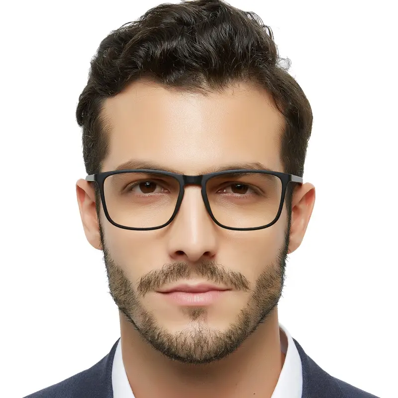 Blue Light Blocking Glasses Men Transparent Computer Eyeglasses Reading Magnifying Eyewear