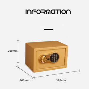 Cassetta di sicurezza con tastiera elettronica di sicurezza in acciaio per documenti identificativi di gioielli in contanti digitali - Product Image 6