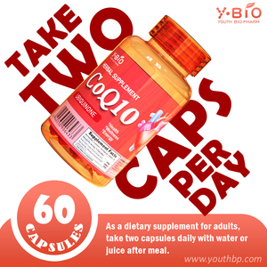 קפסולות קואנזים Q10 60 מיליגרם ישירות מהיצרן, ויטמין B3 100 מיליגרם, תמצית אורז אדום 1000 מיליגרם, משפרות חסינות, 2 כמוסות, חלאל - Product Image 2