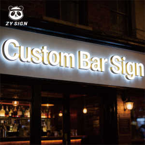 Letrero de Bar Personalizado HD, Diseño Gratuito, Letrero Acrílico RGB Iluminado de Doble Cara, Resistente al Agua, de Alta Gama para Exteriores - Product Image 5