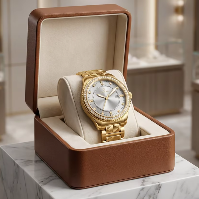 Fashionable Luxury Men's Quartz Watch Sophisticated Japan Quartz Movement Stainless Steel Bracelet Anniversary Gift