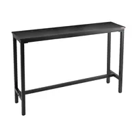 가구 MDF 탑 + 스틸 부드러운 고품질 블랙 바 테이블 바 식탁 높은 테이블