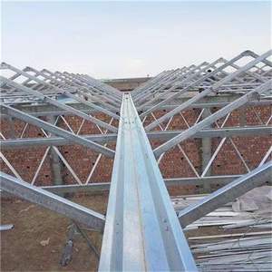 Rainure en forme de U 12 mètres de <span class=keywords><strong>plaque</strong></span> de gouttière en <span class=keywords><strong>acier</strong></span> inoxydable pour serre de drainage des eaux de pluie serres agricoles d'eau de pluie - Product Image 2