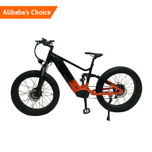 Vélo de montagne électrique belge à pneus larges, moteur arrière rétro, Shimano 7 vitesses, 26 pouces, 48 V, kit 750 W avec batterie au lithium - Product Image 1