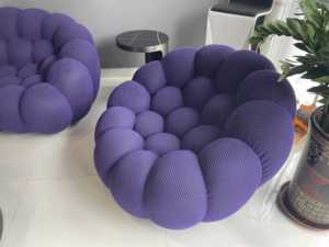 Canapé moderne Runxi, nouvelle tendance, coloré, à bulles, pour salon, fête, 2 places, meubles modernes - Product Image 3