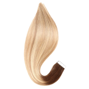 เทปต่อผมสีแดงขิงแบบออมเบร ผสมสีบาลายาจ ผมแท้จากรัสเซีย ไม่หลุดร่วง ไม่พันกัน เพื่อความงาม - Product Image 6