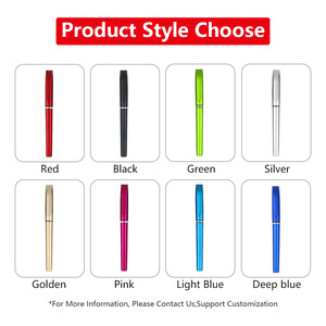Bolígrafos de Gel Multicolores de Plástico al Por Mayor, Económicos, con Logotipo Personalizado Impreso OEM para Papelería - Product Image 2