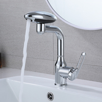 Robinet multifonctionnel en acier inoxydable Hotshot, lavabo universel pour salle de bain avec noyau de valve en céramique réglable, produit phare