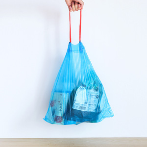 Wholesale <strong>Drawstring</strong> Trash <strong>Bag</strong> Kitchen Thicken Plastic PE <strong>Garbage</strong> <strong>Bag</strong> With Tie - Product Image 5