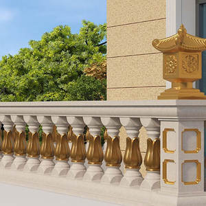 Stampi Prefabbricati <span class=keywords><strong>in</strong></span> Plastica ABS per Ringhiere e Balaustre <span class=keywords><strong>in</strong></span> <span class=keywords><strong>Cemento</strong></span> per Design di Balconi Residenziali - Product Image 2