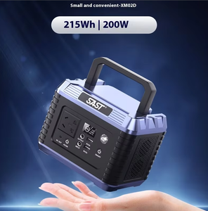 แผงโซลาร์เซลล์พกพา 300W MPPT พร้อมแหล่งจ่ายไฟ 220V คลื่นไซน์บริสุทธิ์ สำหรับสตาร์ทรถฉุกเฉิน ตั้งแคมป์ กิจกรรมกลางแจ้ง และเก็บพลังงานภายในบ้าน - Product Image 4
