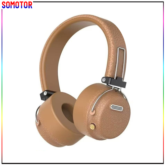 Retro Over-ear Bluetooth Headphones Classic Hifi Sound Stereo Headset