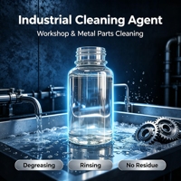 Nettoyant Métal Dégraissant Antirouille à Base d'Eau pour Acier Inoxydable, Aluminium, Cuivre et Alliages Usinés