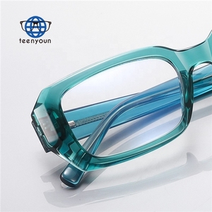Teenyoun-gafas con bloqueo De luz azul, <span class=keywords><strong>Lentes</strong></span> De Sol rectangulares De Color caramelo, Tr90 - Product Image 3