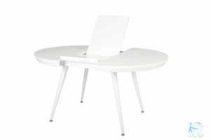 Trung Quốc Nhà máy nóng bán phòng ăn đồ nội thất MDF Glass bàn ăn Vòng Top - Product Image 5