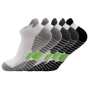 Laufen Kompression benutzer definierte Logo Unisex Crew Knöchel Sport Socken für Trampolin Park