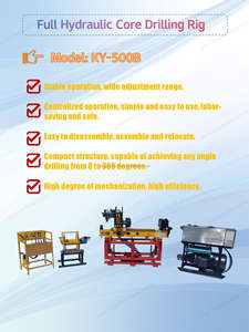 휴대용 또는 크롤러 유압 다이아몬드 코링 샘플 지하 광산 드릴링 장비 - Product Image 2