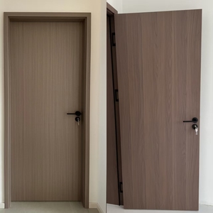 Porte Interne in PVC Bianco WPC Impermeabili di Alta Qualità 2026 <span class=keywords><strong>per</strong></span> <span class=keywords><strong>Bagno</strong></span> e Toilette - Pannello Rivestimento <span class=keywords><strong>Porta</strong></span> - Product Image 1