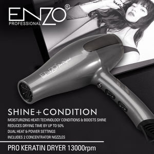 ENZO โรงงานกวางตุ้ง ลด<span class=keywords><strong>ราคา</strong></span> ไดร์เป่า<span class=keywords><strong>ผม</strong></span>ไฟฟ้าความเร็วสูง 2000 วัตต์ <span class=keywords><strong>เครื่อง</strong></span>เป่า<span class=keywords><strong>ผม</strong></span>ไอออนอินฟราเรด <span class=keywords><strong>ด</strong></span>ูไบ - Product Image 3
