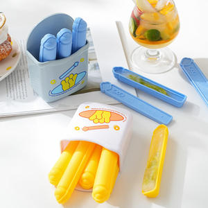 Moule à glaçons Shangshangqian en plastique, forme cube, manuel, pour réfrigérateur domestique, outil de congélation de qualité alimentaire - Product Image 4