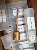 Kit de forets diamantés M14 à tige en acier brasé sous vide avec finition lisse, longueur 60 mm, pour perçage du marbre/du granit/des carreaux