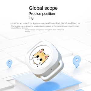 고양이와 개를 위한 분실 방지 애완동물 위치 추적기 블루투스 GPS 트래커 IOS 호환 배터리 없는 목걸이 - Product Image 3