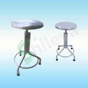 Joyful Abundance Medical <b>Stool</b> SLV-D4016 Stainless Steel <b>Adjustable</b> <b>Height</b> Laboratory Furniture - Product Image 1