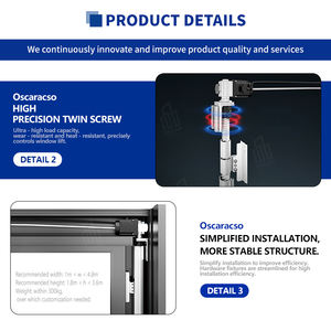 Finestre a Sollevamento per Balconi, Terrazze e Case con Design di Alta Qualità e Funzione di Scorrimento Facile, Adatte <span class=keywords><strong>ai</strong></span> Mercati Europei - Product Image 2