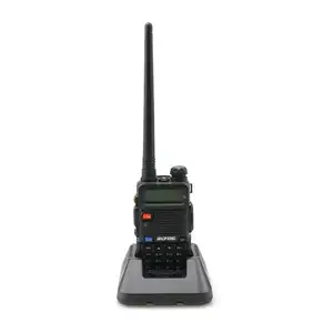 Walkie talkie baofeng uv5r original, com banda dupla dupla vhf/uhf, rádio de banda dupla UV-5R, mais quente, rádio