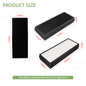 Filtre purificateur d'air au charbon actif antimicrobien True Part True Filter élimine 99,97 % des particules en suspension dans l'air pour un air pur - Product Image 3