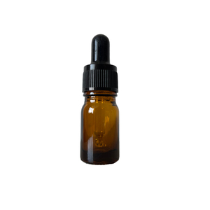 5ml small mini tesing Cosmetic brown Glass Dropper Bottle eye care essential oil bottle with black pipette