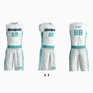 Uniformes de Baloncesto Personalizables con Impresión, Transpirables, de Secado Rápido, 100% Poliéster, para Entrenamiento y <span class=keywords><strong>Partidos</strong></span> - Product Image 1