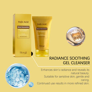 Limpiador con ácido kójico y niacinamida que nutre y limpia la piel del rostro, delicado y brillante, limpiador hidratante. - Product Image 3