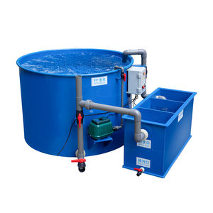 사각형 패턴 라운드 어항 양식 장비 PVC/PP 플라스틱 필터 장비 - Product Image 5