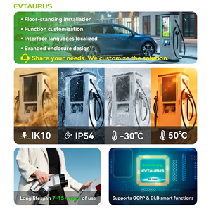 สถานีชาร์จรถยนต์ไฟฟ้าแบบเร็วสำหรับใช้งานเชิงพาณิชย์รุ่นใหม่ DLB 120KW/180KW/240KW กันน้ำ รองรับ CCS2 GBT NACS พร้อม OCPP ขายส่ง - Product Image 4