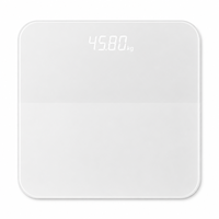 Balance de salle de bain numérique Bluetooth de haute précision moderne, avec suivi des données et application de suivi du poids, compatible avec les applications de suivi de la forme physique