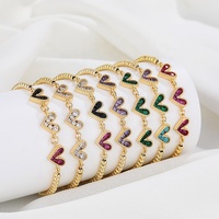 Oro Joyería Vente en Gros Bijoux HD Design Ensemble Plaqué Or 18K Bijoux Tendance Bracelet et Bracelets pour Femmes