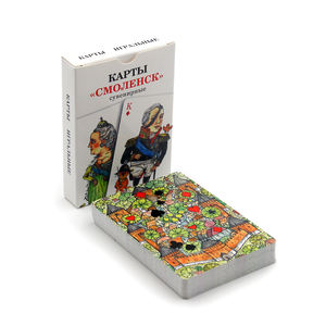 新款复古54张俄罗斯扑克牌甲板传统扑克扑克牌 - Product Image 2