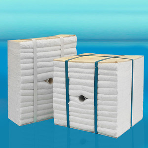 고온 저열전도율 단열판 세라믹 섬유 가열 챔버 모듈 1600 순백색 - Product Image 1