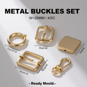 Custom Dog Collar Set Hardware High Quality Quick Side Release Buckle Manufacturer Wholesale 25mm Zinc Alloy Custom Color - Product Image 2