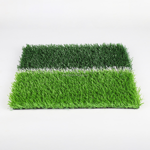 Gazon <span class=keywords><strong>synthétique</strong></span> bon marché de couleur naturelle, à thème football, pour aménagement paysager, <span class=keywords><strong>pelouse</strong></span> et terrains de sport - Product Image 2
