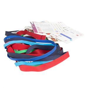 Sangle de cou personnalisée Bestom ID en dentelle avec crochet, en polyester multicolore, impression sérigraphique du logo, production directe en usine en gros - Product Image 2